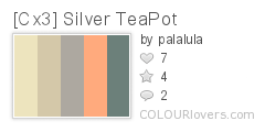 [Cx3] Silver TeaPot